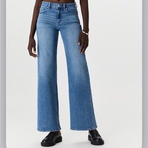 Quince Bella stretch wide leg jeans - seaside blue 27 x 30